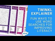 Video thumbnail for Top Tips for Using Word Search Puzzles: Are Word Searches Educational?