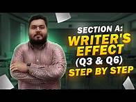 Video thumbnail for How to Answer Section A: Qs 3 & 6 (Text Analysis / Writer's Effect) | IGCSE English Language B (9-1)