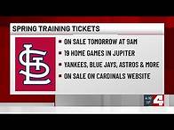 Video thumbnail for Individual tickets for 2025 Cardinals Spring Training games on sale Tuesday
