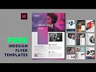 Video thumbnail for 10 FREE InDesign Flyer Templates for Adobe InDesign