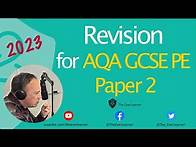 Video thumbnail for AQA GCSE PE Paper 2 2023 Revision