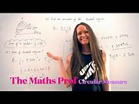 Video thumbnail for The Maths Prof: AS Level Circular Measure EXAM QUESTIONS