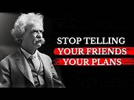 Video thumbnail for Change your life With these Wise Quotes from Mark Twain