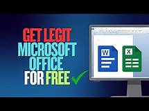 Video thumbnail for Get Legit Microsoft Office For 100% Free
