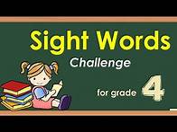 Video thumbnail for Sight Words for Grade 4 with Teacher Calai
