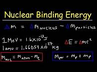 Video thumbnail for Nuclear Binding Energy Per Nucleon & Mass Defect Problems - Nuclear Chemistry