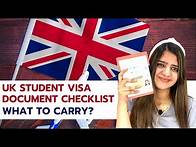 Video thumbnail for UK Student Visa Checklist: What to Bring to VFS Global Office on Appointment Day