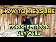 Video thumbnail for Best Way To Measure Rooms For Sheetrock: Professional Drywall DIY Installation Tips