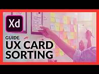 Video thumbnail for UX Card Sorting on Adobe XD Tutorial for Beginners | Free UX UI Design Course