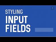 Video thumbnail for Style Input fields with CSS - (4 examples)