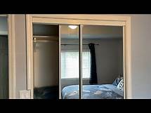 Video thumbnail for Mirrored Sliding Closet Doors REVIEW