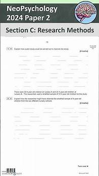 Video thumbnail for AQA A-level Psychology 2024 Paper 2: Research Methods