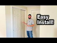 Video thumbnail for How to Install Sliding Bypass Closet Doors | Every Step in Detail!