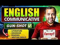 Video thumbnail for Complete English Communicative || GUN-SHOT || Class 10 English || Alakh Pandey