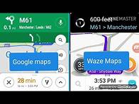 Video thumbnail for Waze maps and Google maps quick comparison.