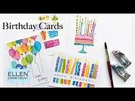 Video thumbnail for EASY DIY Birthday Cards