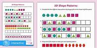 Video thumbnail for Interactive PDF: White Rose Maths Supporting Year 2: Spring Block 3 Properties of Shape: Make Patterns with 2D Shapes
