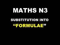 Video thumbnail for Substitution into formula Maths N3