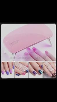 Video thumbnail for Mini Nail Dryer UV LED Nail Lamp - Fast & Convenient Drying