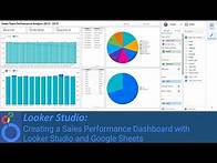 Video thumbnail for Looker Studio: Creating a Sales Performance Dashboard with Looker Studio and Google Sheets