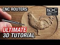Video thumbnail for 3D Carving Made Easy: Full Vectric Step-by-Step Tutorial