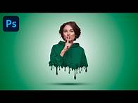Video thumbnail for Dripping Effect - Photo Editing tutorial - Photoshop