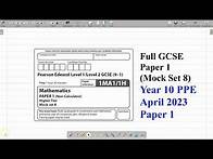 Video thumbnail for GCSE Paper 1 Mock 8