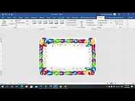 Video thumbnail for Creating your own birthday invitation card by Ms. Word
