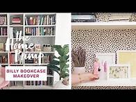 Video thumbnail for How To Hack An IKEA Billy Bookcase For Under $150 | Stunning DIY Transformation | The Home Primp