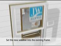 Video thumbnail for JELD-WEN Pocket Replacement Double-Hung Wood Window