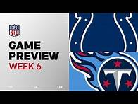 Video thumbnail for Indianapolis Colts vs. Tennessee Titans | 2024 Week 6 Game Preview