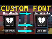 Video thumbnail for Dandy's World Custom Font Tutorial So Chat Stops Asking Me