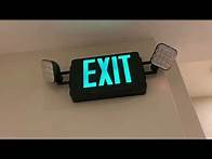 Video thumbnail for Exit Sign/Emergency Light Inspection 23