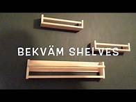 Video thumbnail for Ikea Bekvam Shelves How To Assemble
