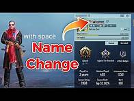 Video thumbnail for How to Change Name in PUBG Mobile | How to Change PUBG ID Name | PUBG Name Change