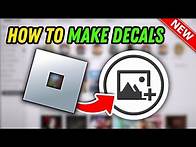 Video thumbnail for How To Make Decals In Roblox 2025