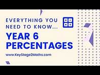 Video thumbnail for Year 6 Percentages - everything you need to know!