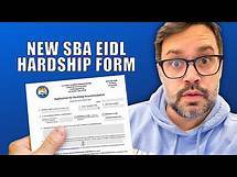 Video thumbnail for New EIDL Hardship Accommodation Form
