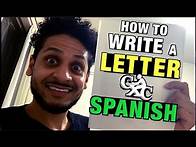 Video thumbnail for How to WRITE a LETTER in SPANISH | CSEC 🔥