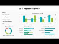 Video thumbnail for Sales Report PowerPoint Presentation