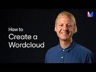 Video thumbnail for How to create a word cloud