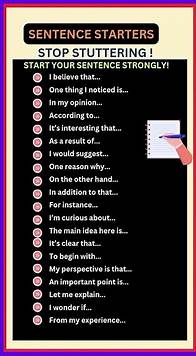Video thumbnail for 20 Powerful Sentence Starters to Boost Your English