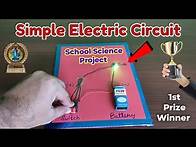 Video thumbnail for Simple Electric Circuit Working Model | Science Project Ideas | Easy science experiments #science