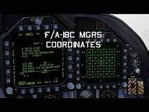 Video thumbnail for DCS World: F/A-18C Hornet MGRS Coordinates