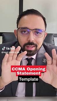 Video thumbnail for Master Your CCMA Opening Statement with This Template Guide