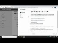 Video thumbnail for Creating and managing users in Office 365 Admin Center