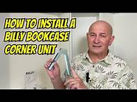 Video thumbnail for How to Assemble Billy Bookcase Corner Unit - Ikea