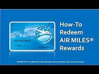 Video thumbnail for How to Redeem AIR MILES