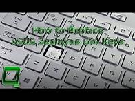 Video thumbnail for How to Replace ASUS Zephyrus G14 Keys