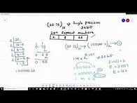 Video thumbnail for Represent 32.75 in IEEE 754 Single Precision 32 bit Format || #ece #engineering #osmaniauniversity